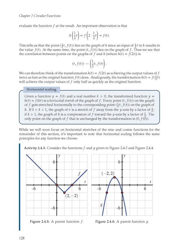 Active Preparation for Calculus - Page 128